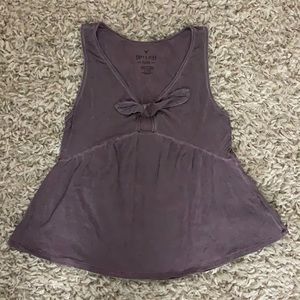 American Eagle purple tank (S)